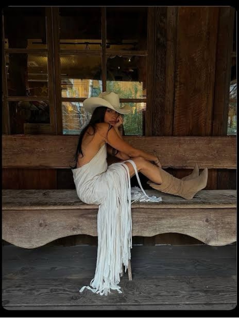 ABCO Off White Rancher Cowboy Hat - Picture 14 of 14